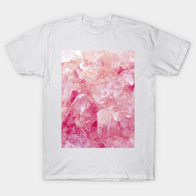 Pink Rose Quartz T-Shirt by NewburyBoutique